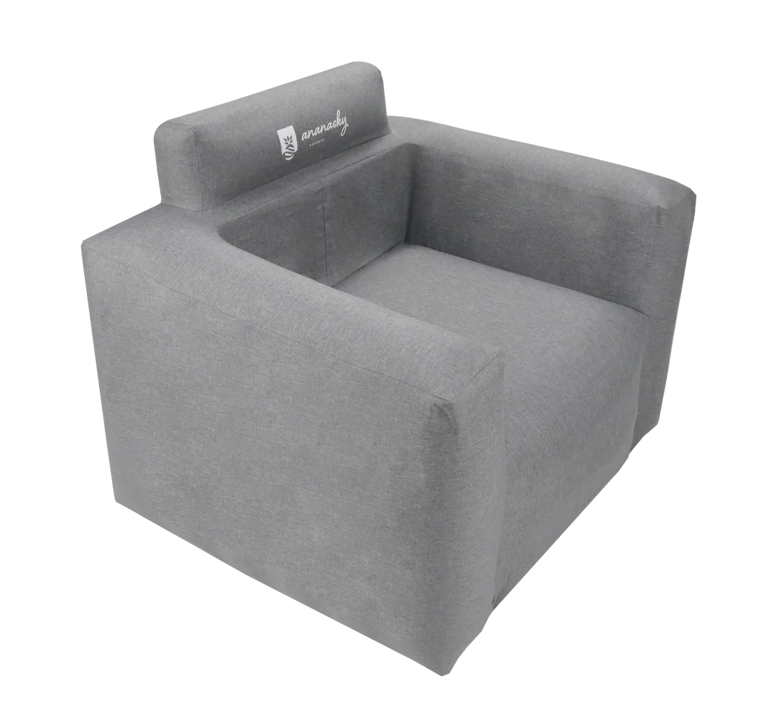 充電式電動ポンプ内臓エアーソファー(シングル) - 画像 (3)